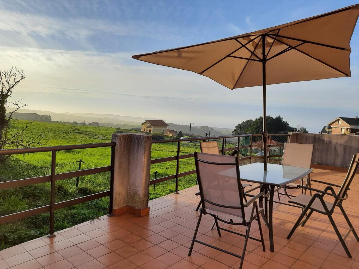 Апартаменты Con Vistas Al Mar Y Aparcamiento Gratis Суансес Экстерьер фото