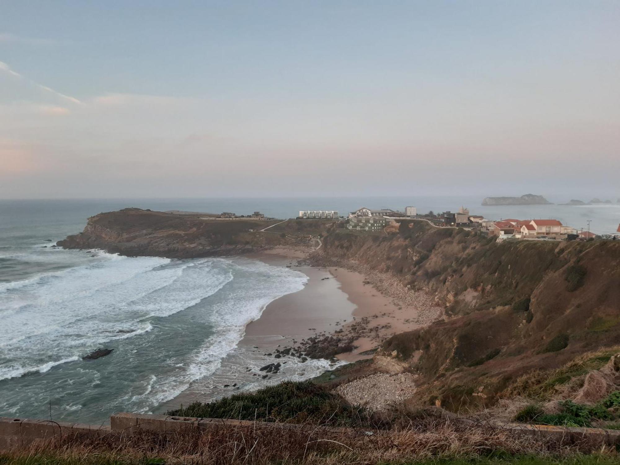 Апартаменты Con Vistas Al Mar Y Aparcamiento Gratis Суансес Экстерьер фото